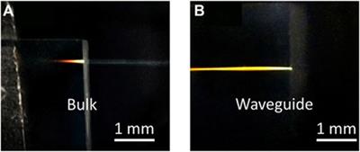 Guided-Wave Up-Conversion Luminescence in Er3+/Yb3+ Co-doped Phosphate Glass Waveguide Produced by Direct Femtosecond Laser Writing